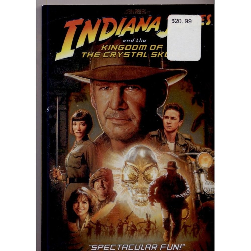 HARRISON FORD in INDIANA JONES and the KINGDOM OF THE CRYSTAL SKULL DVD